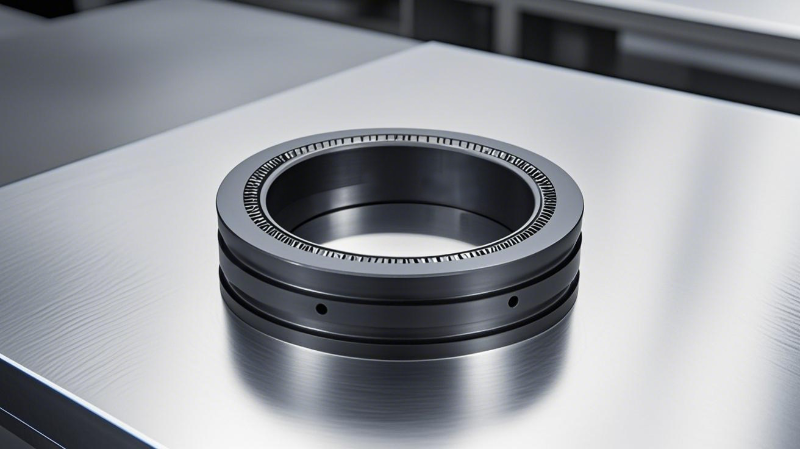 四氟雙向彈簧泛塞封密封圈密封件油封 (1)