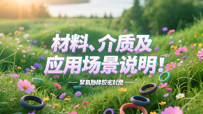 聚氨酯橡膠密封圈產(chǎn)品丨材料、介質及應用場景說明！