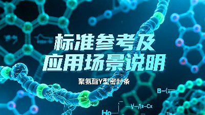 聚氨酯Y型密封條產(chǎn)品 ? 的標(biāo)準(zhǔn)參考及應(yīng)用場(chǎng)景說(shuō)明！?