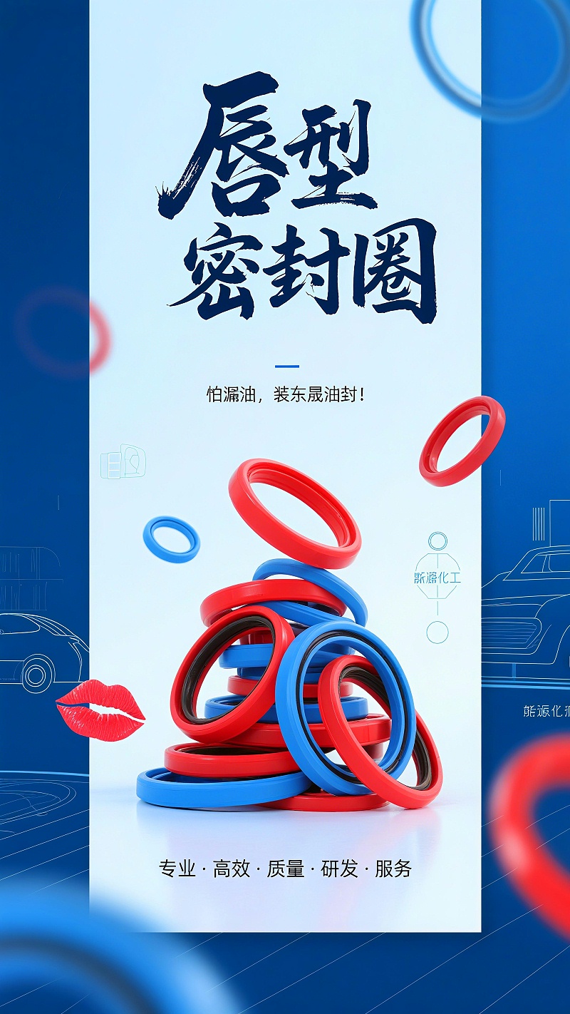 聚四氟乙烯唇型密封圈 (3)