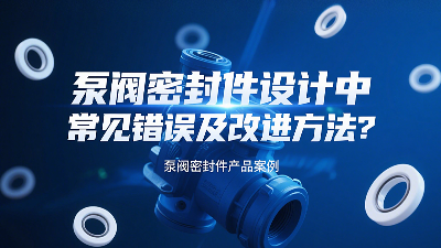 泵閥密封圈設計中的常見錯誤及改進方法？?
