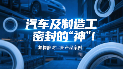 氟橡膠防塵圈產(chǎn)品案例 ? 汽車及制造工業(yè)密封的“神”！
