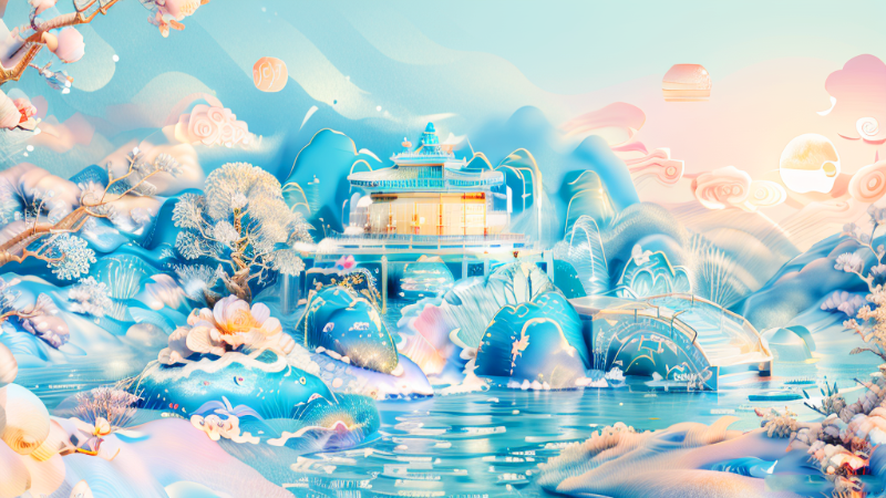 2023東晟大雪節(jié)氣手機(jī)壁紙封面 (1)