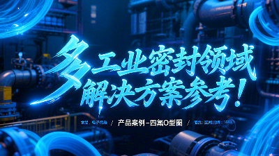 四氟O型圈：多工業(yè)密封領(lǐng)域解決方案參考！