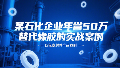 某石化企業(yè)年省50萬：四氟密封圈替代橡膠的實戰(zhàn)案例！