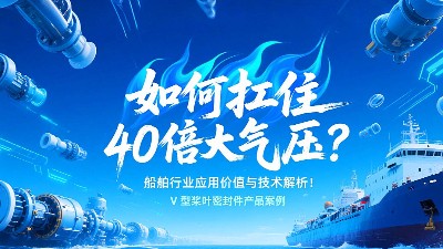 V型槳葉密封圈 ?  如何扛住40倍大氣壓：船舶行業(yè)應(yīng)用價(jià)值與技術(shù)解析！