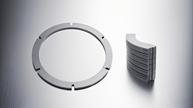 石墨六片密封圈（又叫六片密封圈）是由六片半圓的聚四氟乙烯橡膠制品（PTFE，四氟）+石墨組合而成的密封圈。2 副本