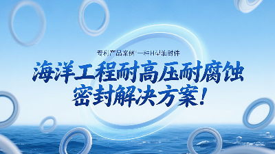 專利產品案例 ? 一種H型油封件：海洋工程耐高壓耐腐蝕的密封解決方案！