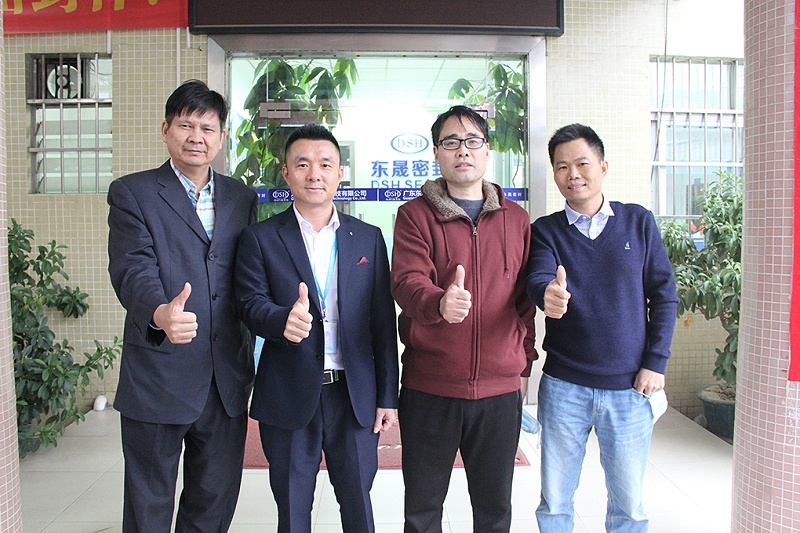 廣州和徐州機(jī)械行業(yè)來(lái)訪東晟密封