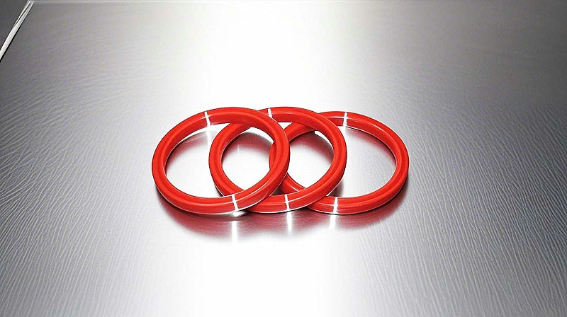 123帶檔圈雙唇形密封圈