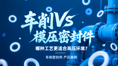 車削vs模壓密封圈：哪種工藝更適合高壓環(huán)境？