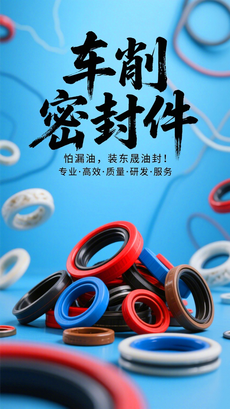 車削密封件海報設計