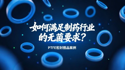 <i style='color:red'>ptfe密封圈</i>如何滿足制藥行業(yè)的無菌要求？?