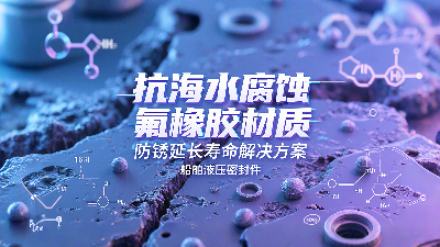 船舶液壓密封圈丨抗海水腐蝕及氟橡膠材質防銹延長設備壽命解決方案！