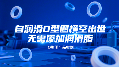 自潤滑<i style='color:red'>o型</i>圈橫空出世！無需添加潤滑脂？